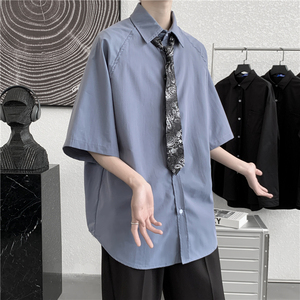 送领带~腰果花领带DK制服衬衫宽松短袖衬衣501-2-CS06-P45图片