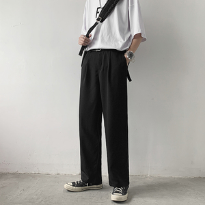 2022 垂感休闲裤宽松直筒西裤男501-2-XK001-P35图片