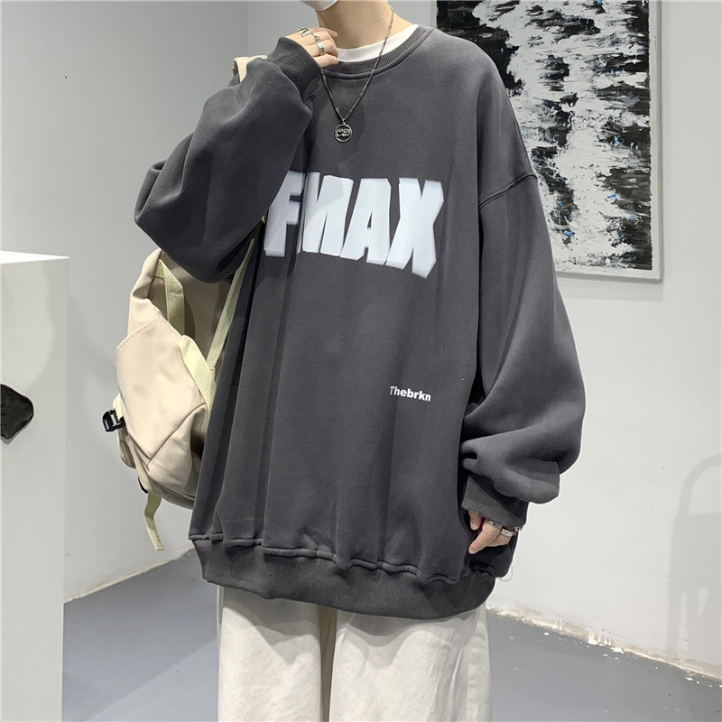 字母印花圆领卫衣501-2-WY011-P3549,男装卫衣,星座501-2