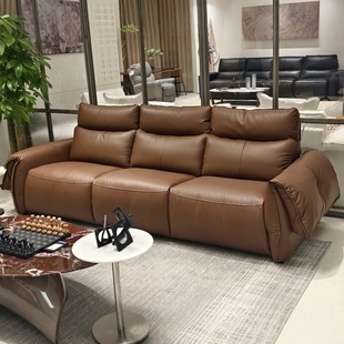 LAZBOY乐至宝功能沙发GN.1026懒洋洋新款 电动落地可躺全真皮组合