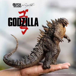 模玩集 授权手办模型雕像 GlitchStudio故障工作室2014哥斯拉正版