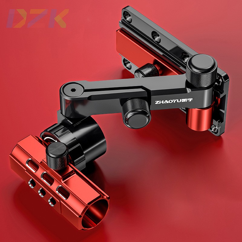 朝宇钓箱配件镁铝合金大物前置炮台支架拐角新品渔具多向调节鱼c8