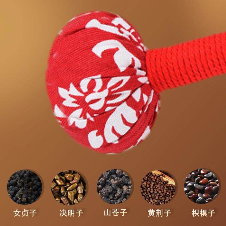 亏米浮力艾草养生经络敲打锤颈椎身体敲打锤肩颈拍打捶背神器手工