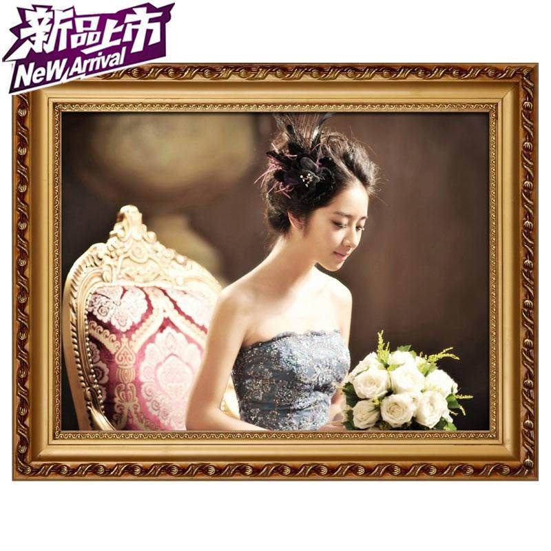 實木l相框定制定做結婚挂牆畫框婚紗照歐式 照16 20 24 48寸大相在類目 家居飾品, 相框/畫框中 - 來自Buy2taobao.com提供專業的淘寶代購服務