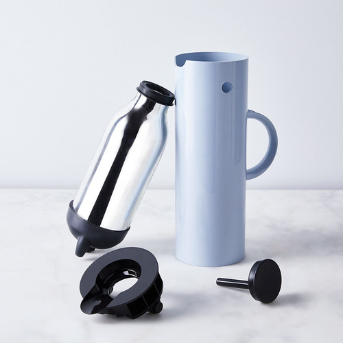 Stelton EM77啄木鸟保温壶配件 1L玻璃内胆/壶盖/密封圈/壶嘴顶盖