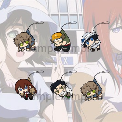 命运石之门周边手机链牧濑红莉栖真由理桥田至冈部伦太郎q版挂饰