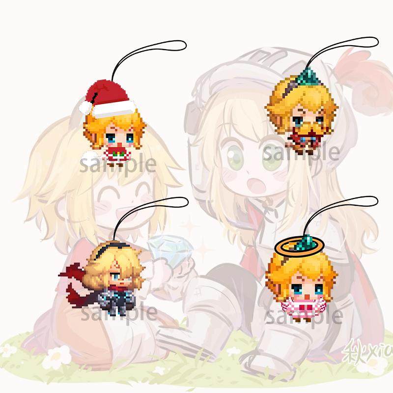 坎公骑冠剑周边手机链可爱坎特伯雷小公主像素风迷你挂件装饰吊坠,模玩/动漫/周边/娃圈三坑/桌游,动漫挂件/文具,淘宝优惠券,粉丝福利购,淘宝优惠卷