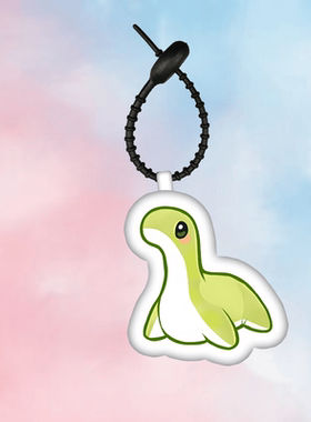 Apex英雄游戏游戏周边尼斯湖小海怪水怪抱枕钥匙扣可发声挂件