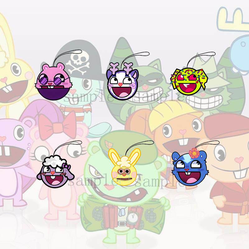 小马宝莉趣味表情手机链