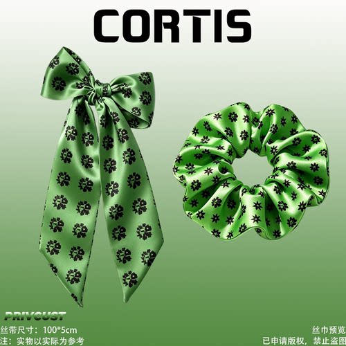 cortis应援丝巾发带大肠发圈