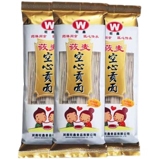 旺鑫潢川空心贡面莜麦贡面手工制作河南老字号河南非遗