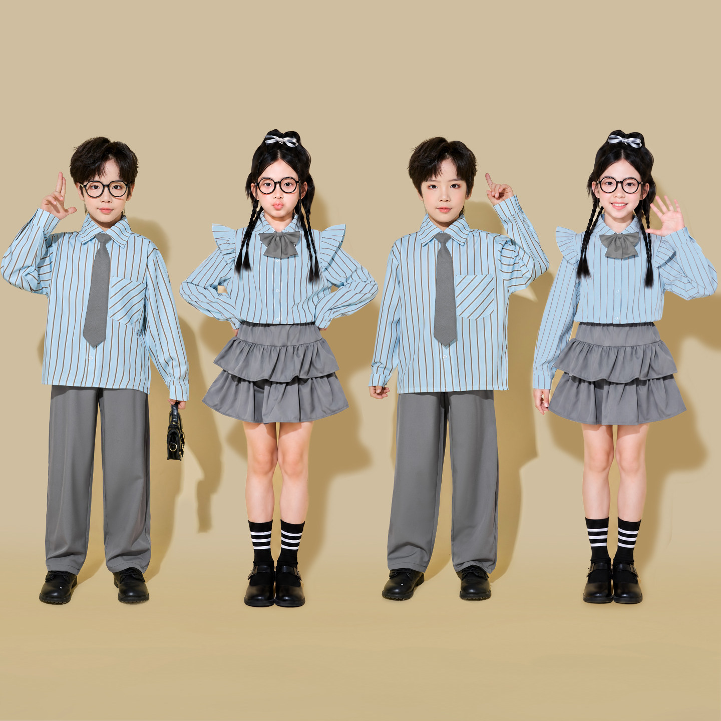 儿童演出服幼儿园班服舞蹈服