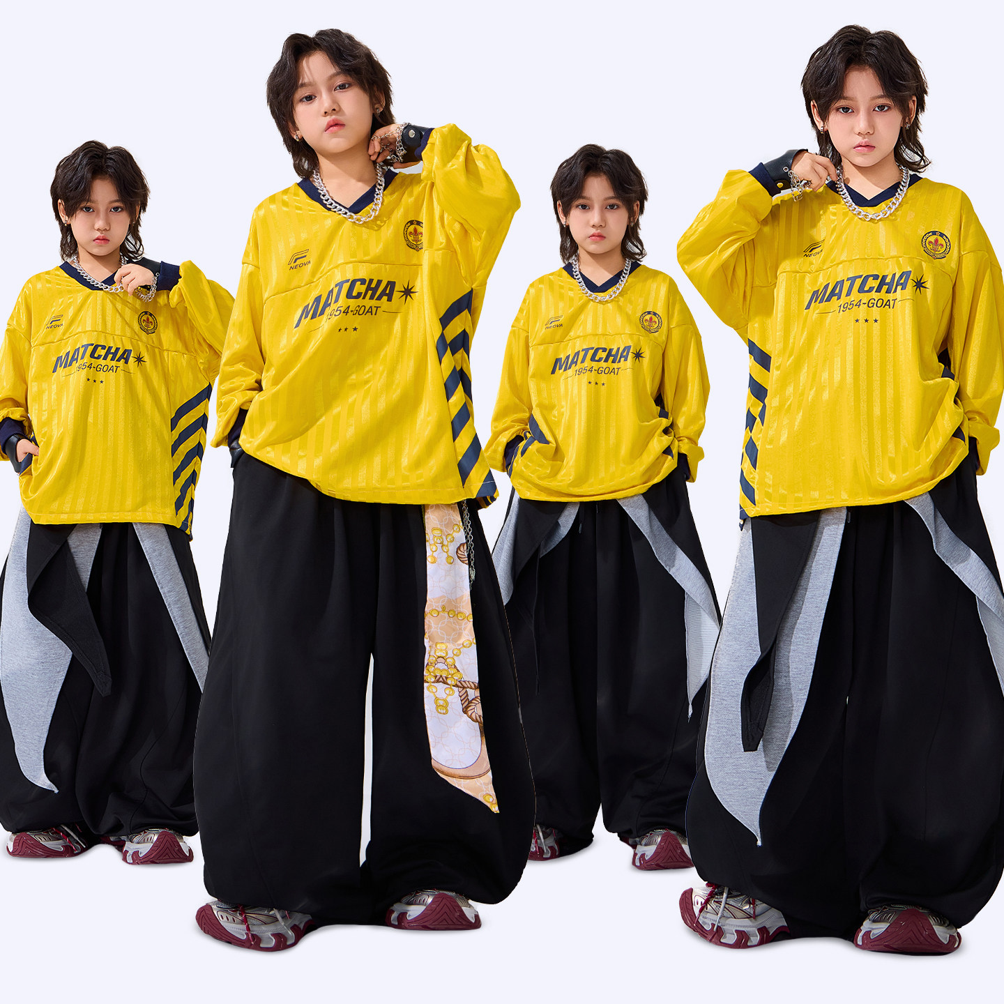 街舞儿童潮服男童嘻哈套装少儿