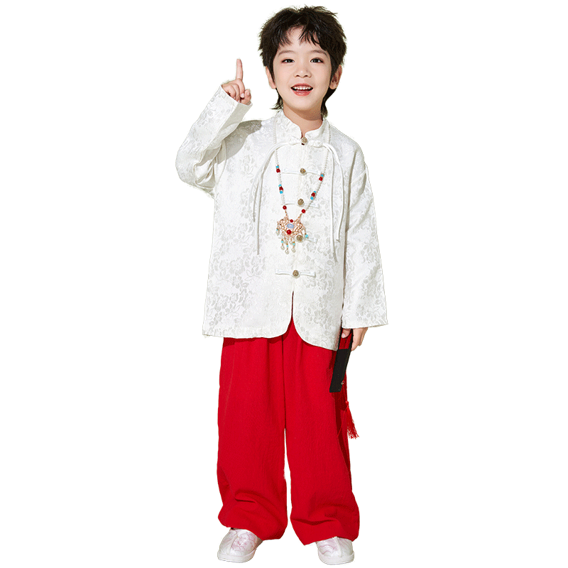 幼儿园中国风元旦马面裙演出服