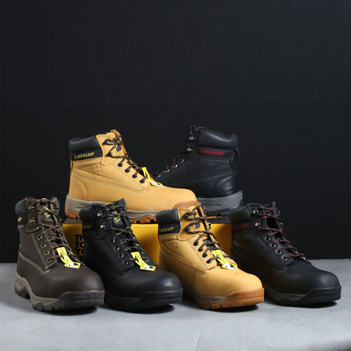 特价闭眼入！巨划算Du多款!头层牛皮钢头防砸耐磨防滑安全工装靴