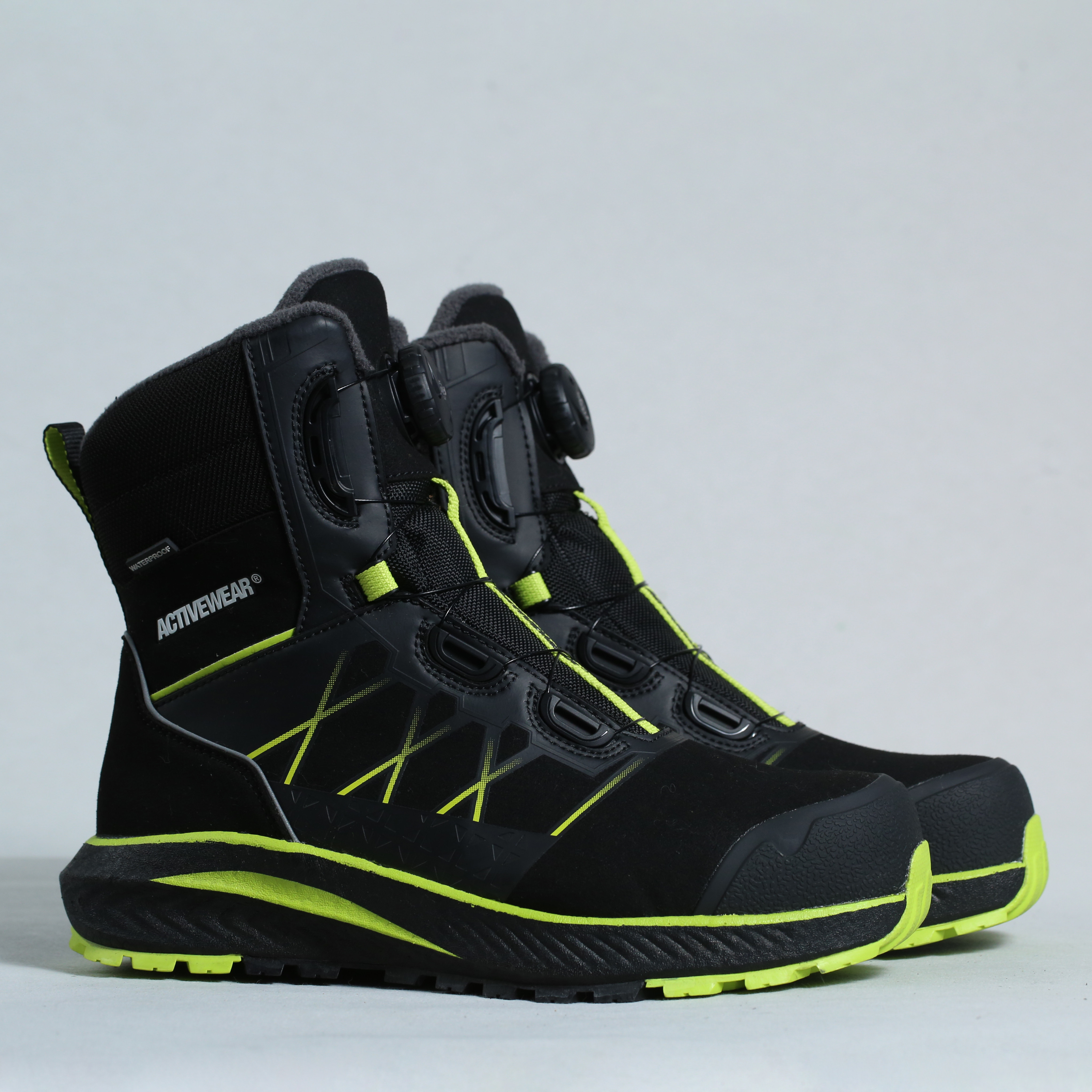 【35-48】加绒保暖旋转扣工装靴防水防砸防滑户外安全工作鞋大码,流行男鞋,切尔西靴,淘宝优惠券,粉丝福利购,淘宝优惠卷