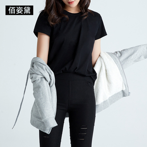 加绒外套女秋冬季新款休闲宽松连帽开衫上衣仿羊羔绒拉链红色卫衣
