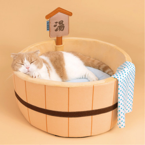 可拆洗深度睡眠柔软舒适保暖猫窝