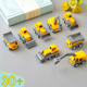 创意回力工程车小玩具幼儿园儿童小礼物活动小奖品男生车送小朋友