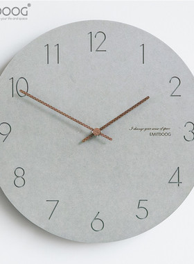 轻奢钟表挂钟客厅现代简约圆形静音欧式大气家用卧室墙壁挂表艺术