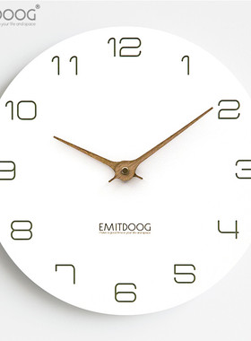 北欧轻奢时钟表挂钟客厅家用简约现代个性创意卧室背景墙面装饰壁