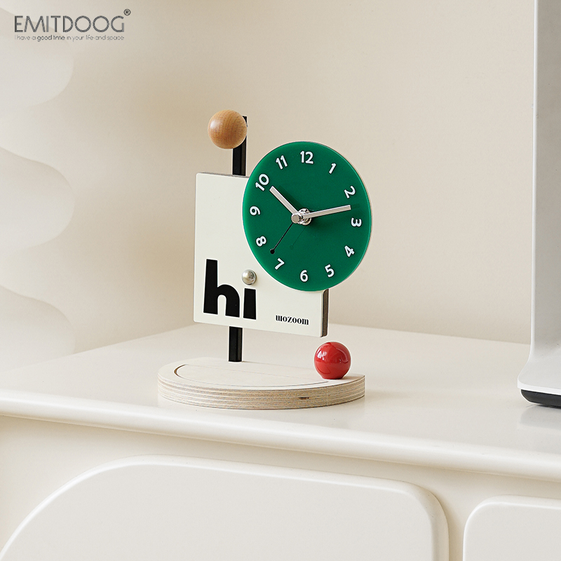 入户玄关装饰时钟摆件