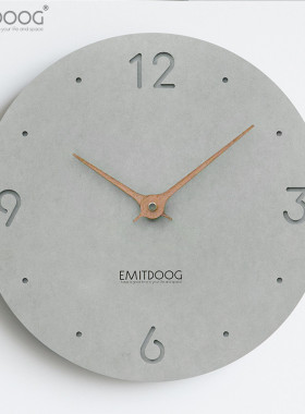 EMITDOOG北欧轻奢时钟表挂钟客厅家用现代简约卧室时尚墙面装饰