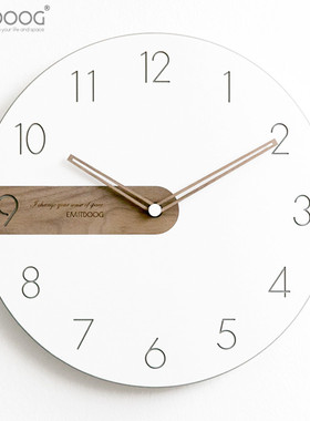 北欧轻奢网红钟表挂钟客厅家用现代简约创意大气时尚墙面艺术装饰