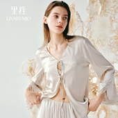 LIVARY MIO致己Selfnook 真丝蕾丝系带式 里性 可外穿女家居服套装