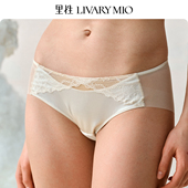 里性 2件95折 合集纯棉档中腰桑蚕丝三角裤 LIVARY MIO蕾丝真丝内裤