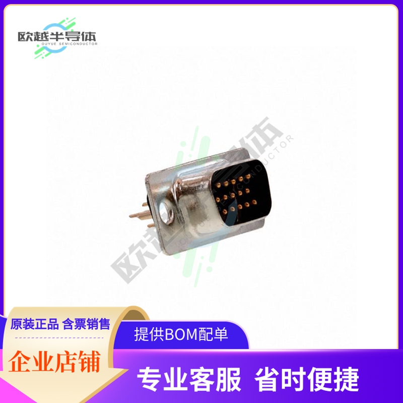 17EHD015PAM000【CONN D-SUB HD PLUG 15P SLDR CUP】