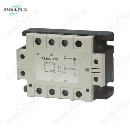 RZ3A60D75P[继电器3-POLE PANEL MOUNT SSR, ZERO-CRO]