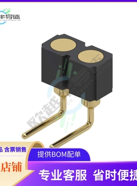 399-10-102-10-008000【CONN SPRING TARGET 2POS R/A PCB】