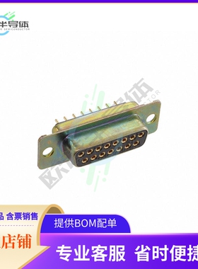 M24308/23-2Z【CONN DSUB RCPT 15POS PNL MNT SLD】