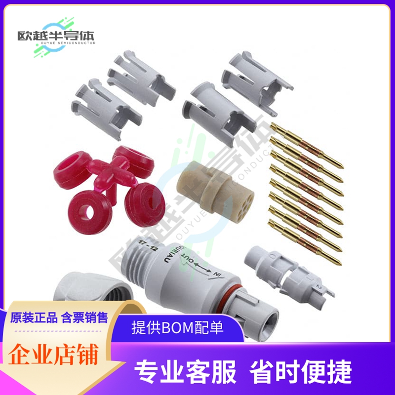 JMXFH1G08MSUDSU【CONN PLUG MALE 8P GOLD SLDR CUP】