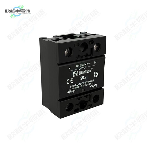 SRP1-CCDDV-020NC-N[继电器SSR HP CL, 1X20A/100VDC , DC IN,]
