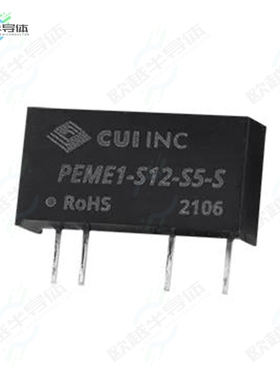 PEME1-S3-S15-S[电源模块DC-DC ISOLATED, 1 W, 2.97~3.63 V]