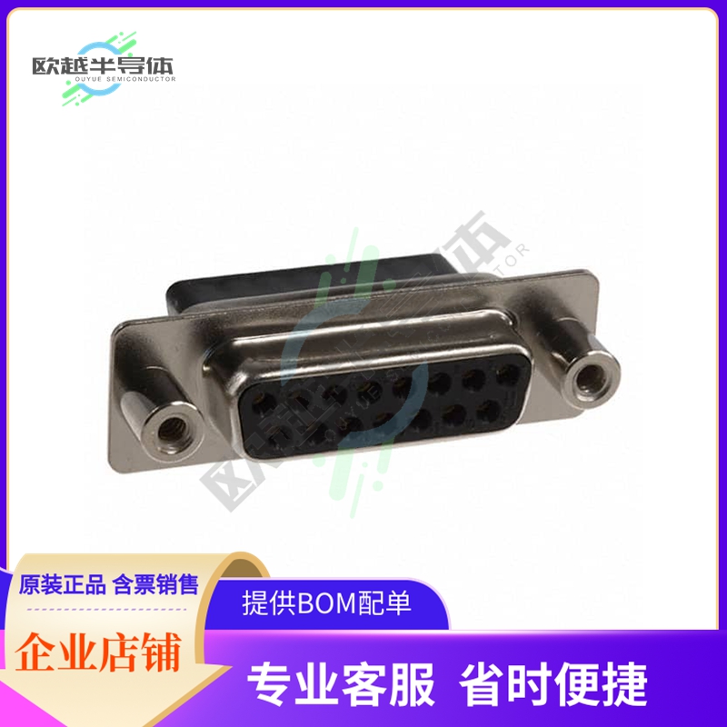 172-015-283L031【CONN D-SUB RCPT 15P PNL MNT SLDR】