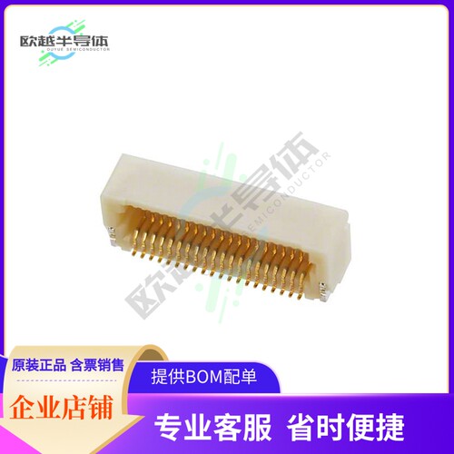 40PS-JMCS-G-1B-TF(N)(LF)(SN)【CONN PLUG 40POS R/A SMD GOLD】
