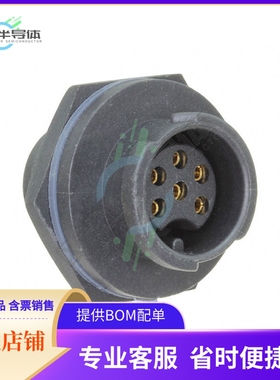 BD-06RMFS-QC8001【CONN RCPT FMALE 6P GOLD SLDR CUP】