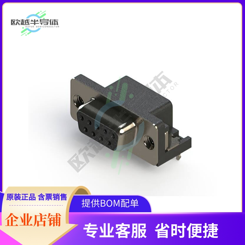 622-009-268-032【CONN D-SUB RCPT 9POS R/A SLDR】