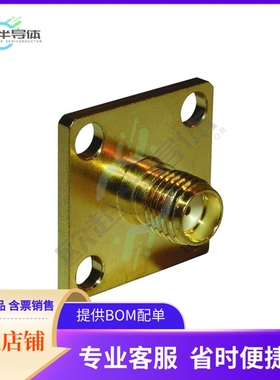 132215【CONN SMA RCPT STR 50 OHM SOLDER】