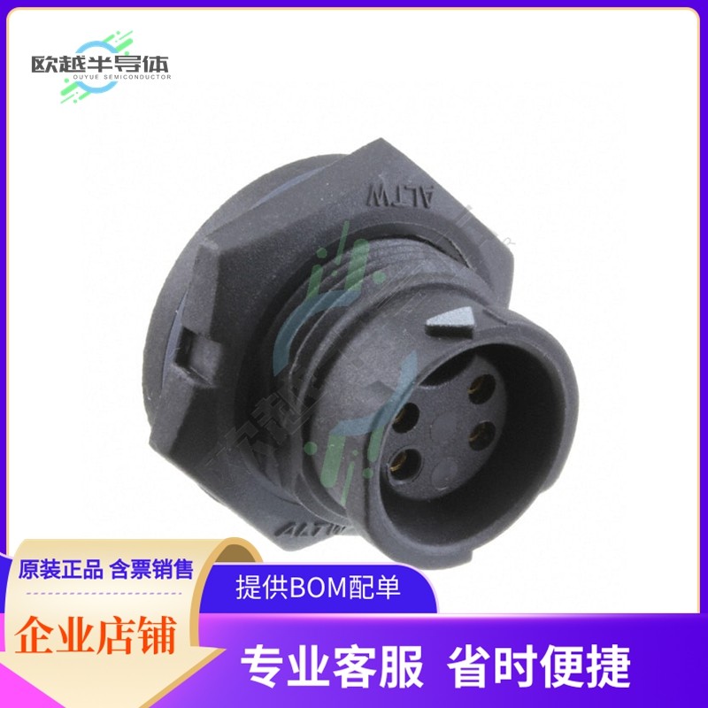 BD-04PMFS-QC8001【CONN RCPT FMALE 4POS SOLDER CUP】