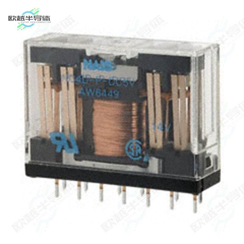 NC4D-P-DC5V[继电器RELAY GEN PURPOSE 4PDT 5A 5V]