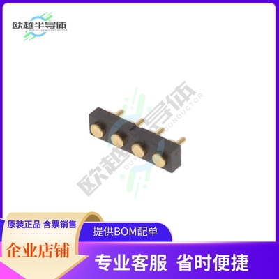 PH1-3F-04-FVP-24415-C1【CONN PAD FOR SPRING PINS 1X4】