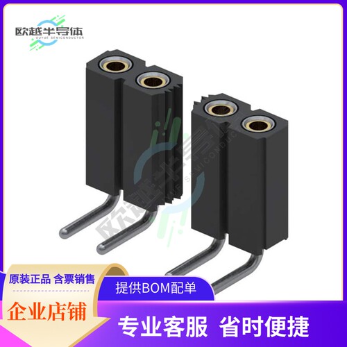 801-43-037-20-001000【CONN RCPT 37POS 0.1 GOLD PCB R/A】