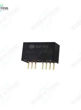 PQQ6W-Q24-D12-S[电源模块DC-DC ISOLATED, 6 W, 9~36 VDC IN]