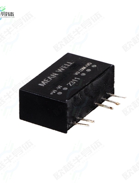 MDD01M-05N[电源模块1 W;I/P:12VDC;O/P: 5V@100MA;SIP]