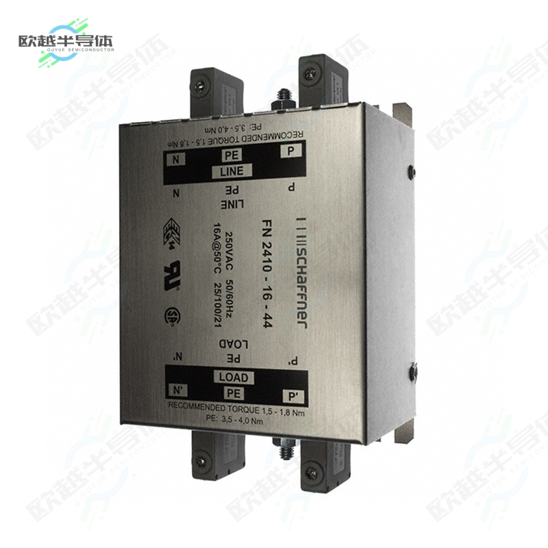 FN2410-16-44[滤波器LINE FILTER 250VAC 16A CHASS MNT]