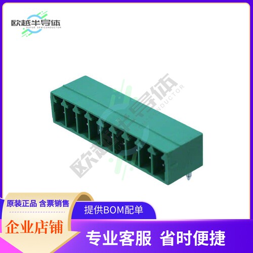 OSTOQ091251【TERM BLOCK HDR 9POS 90DEG 3.5MM】